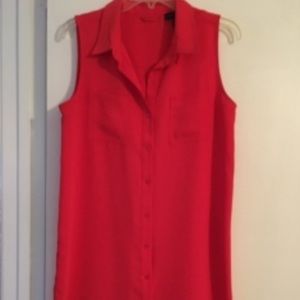 Casual Red Dress -Size 8